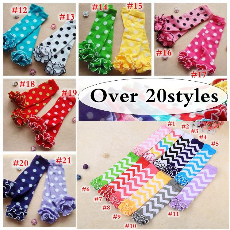 baby ruffle leg warmers