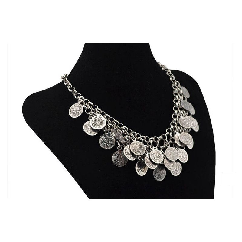 Antique Tibetan Silver Plated Bohemian 