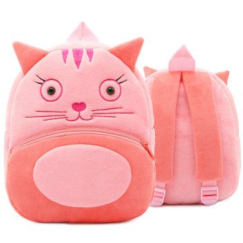 plush cat backpack