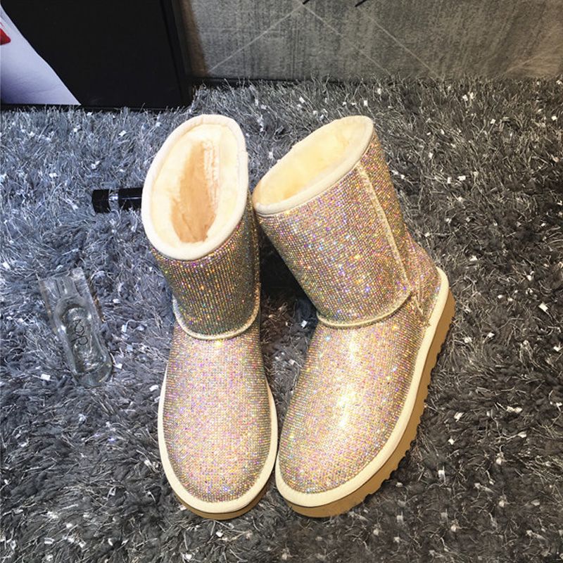 Großhandel RUIYEE Damen Schaffell Stiefel Diamant Schuhe Damen Winter Stiefel Schaffell Wolle Integriert Damen Leder 2018 Neu Von Keroyeah, $221.36 Großhandel RUIYEE Damen Schaffell Stiefel Diamant Schuhe Damen Winter Stiefel Schaffell Wolle Integriert Damen Leder 2018 Neu Von Keroyeah, $221.36