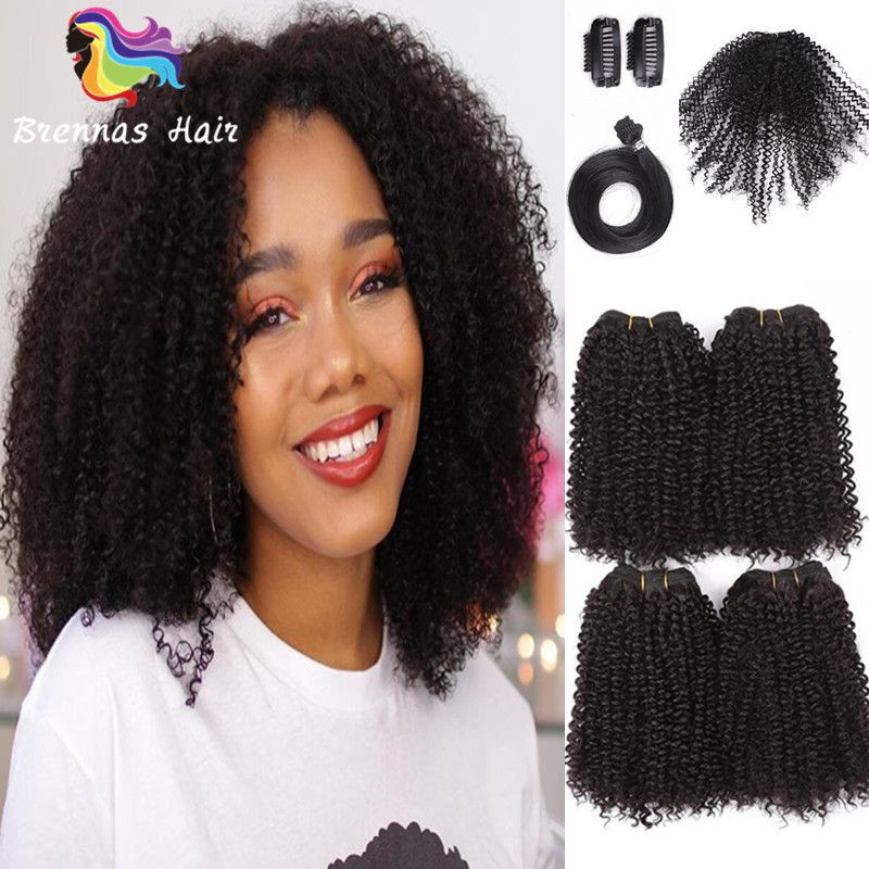 2019 Hot Selling Pack 12inch 16inch Afro Kinky Curly Tiny Curly