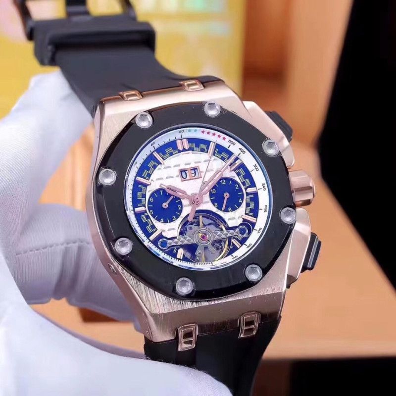 satin al 2018 en cok satan erkek askeri kol saati reloj hombre isvicreli luks ust marka royal oak konsept serisi tourbillon makine erkekleri saatler