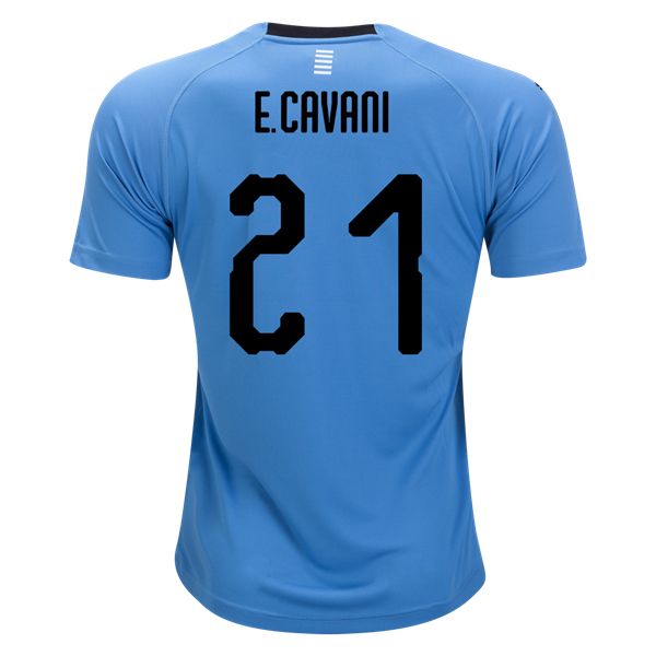 2018 camisetas de fútbol copa mundial SUAREZ Uruguay camiseta de fútbol nacional CAVANI GODIN FORLAN Camiseta STUANI maillot