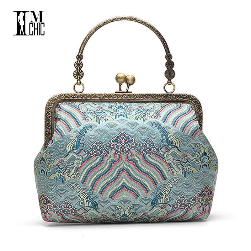 Designer Vintage Women Tote Handbags Ladies Unique Evening Party