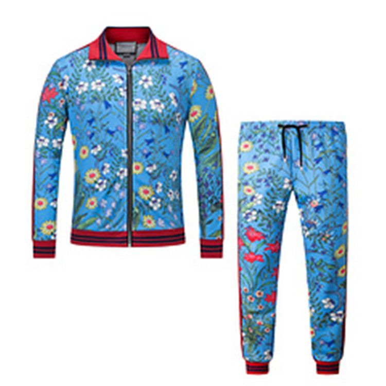 blue jogging suits