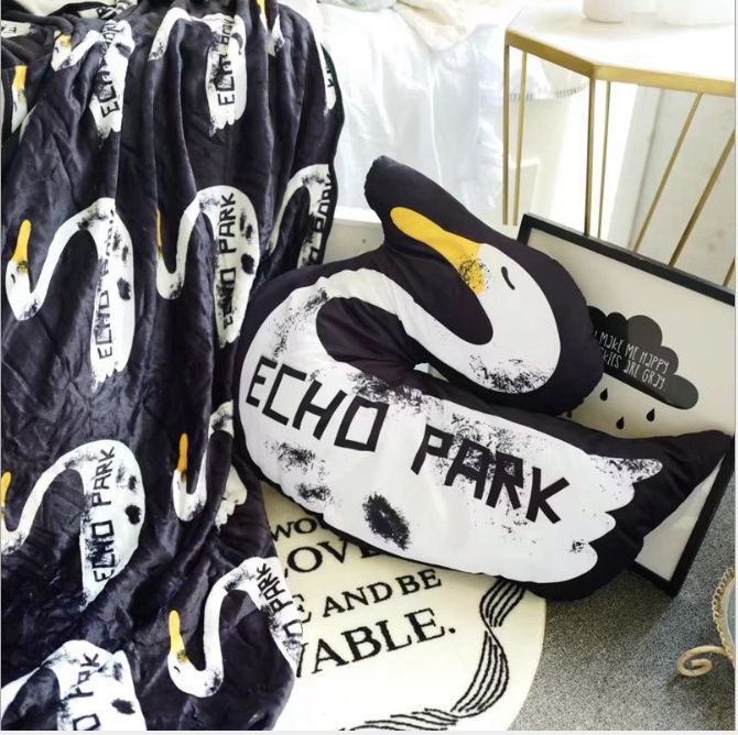 black barbie blanket