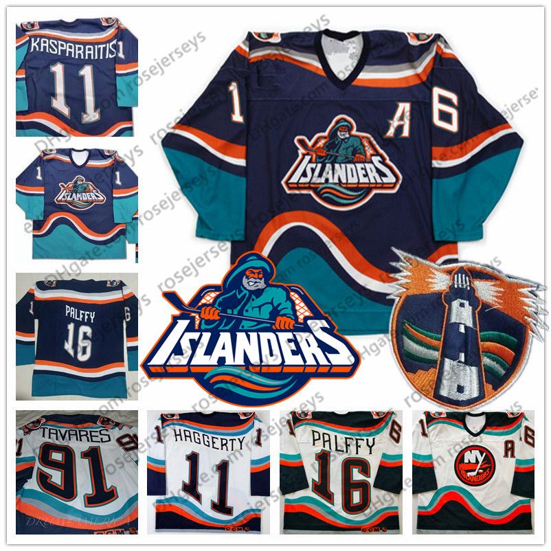 Custom New York Islanders Fisherman #16 Ziggy Palffy 91 Tavares 11 Darius  Kasparaitis Vintage Hockey Any Number Name Blue White Jersey 4XL From  Rosejerseys, $38.82