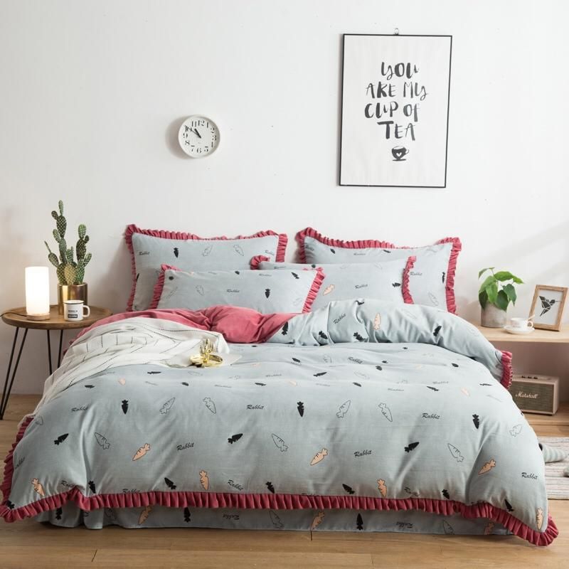 Fantastic Figure 3D Quilt Duvet Doona Cover Set Single Double Queen King Print