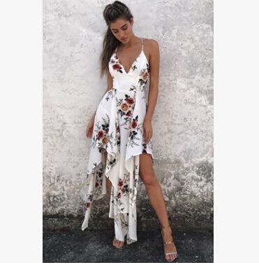 spaghetti strap boho dress