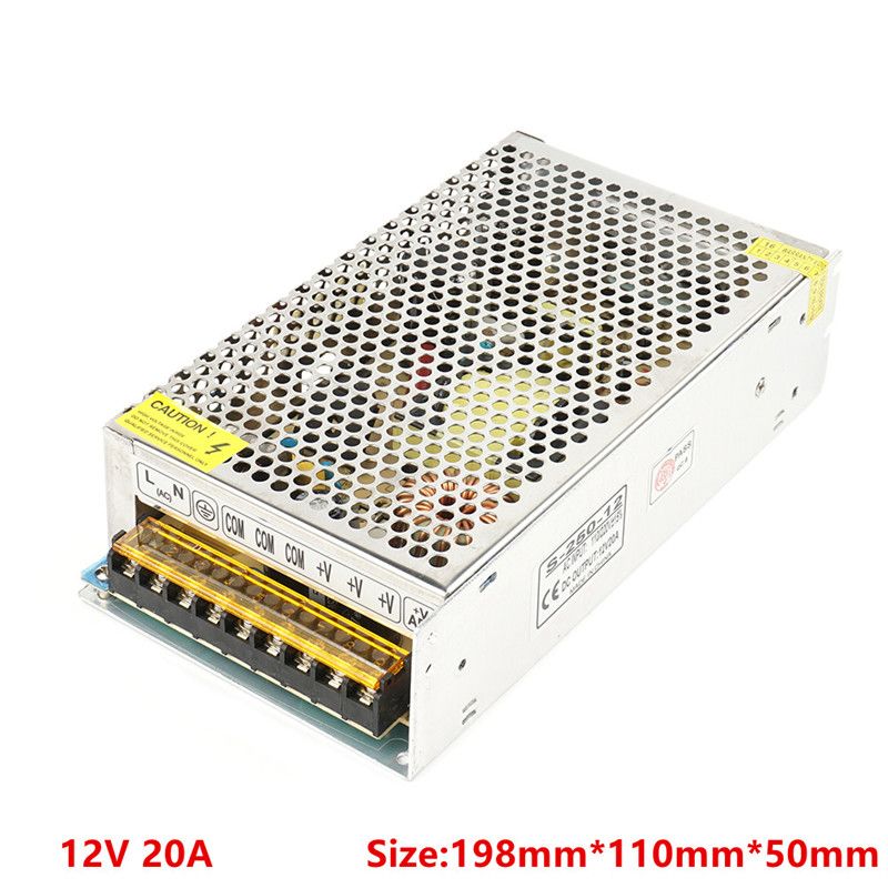 12 20A 250W