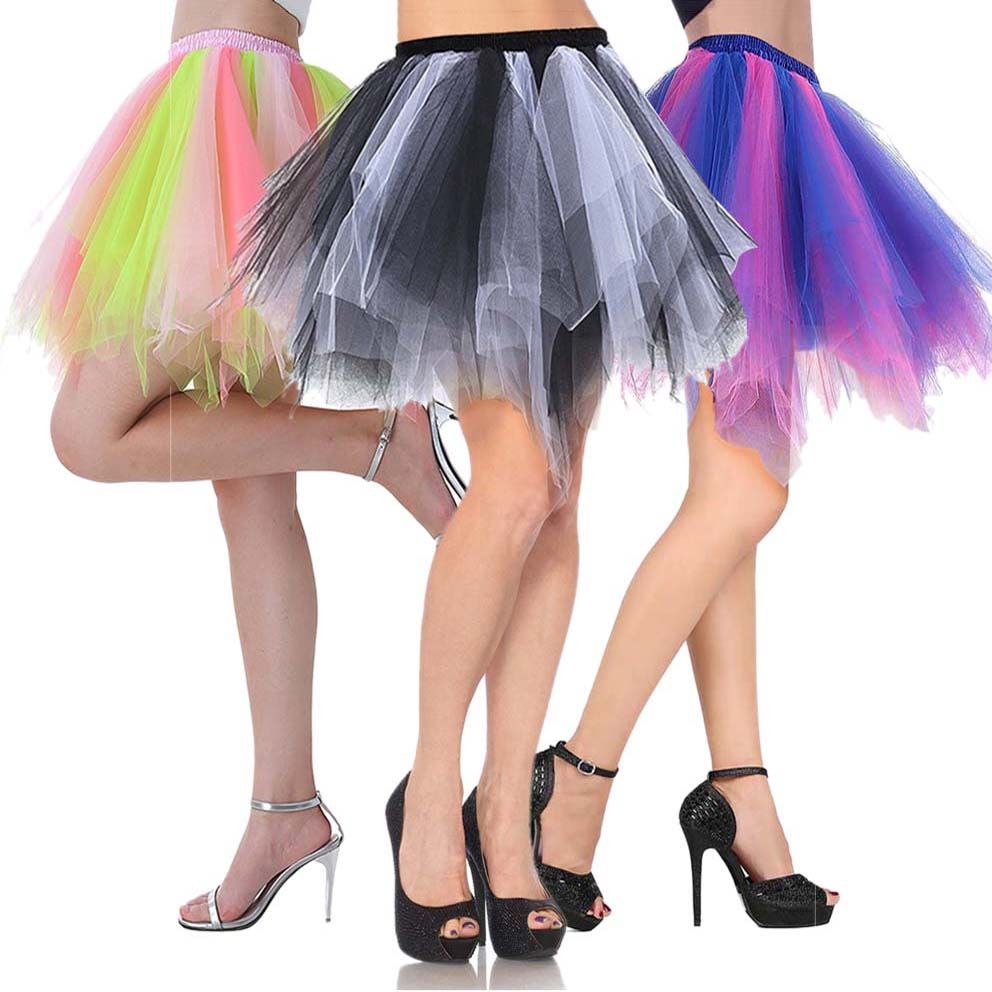 2019 Women'S 1950s Vintage Petticoat Bubble Tutu Dance 2019 Women'S 1950s Vintage Petticoat Bubble Tutu Dance