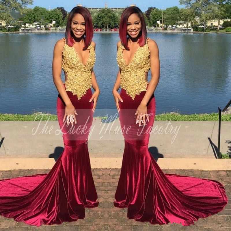 maroon prom dresses 2018