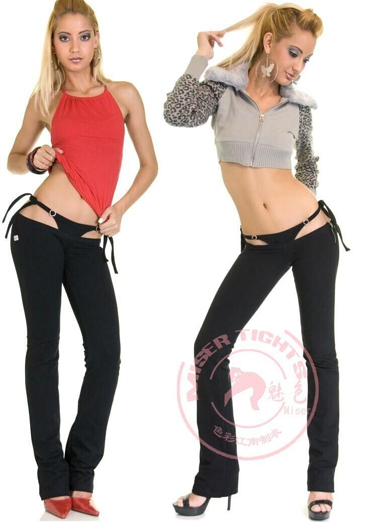 Waist Flare Pants Hot Thong 