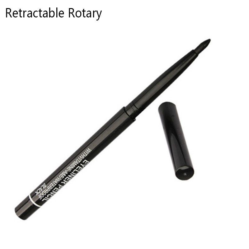 satin al sicak satis su gecirmez geri cekilebilir doner eyeliner kalem goz kalemi makyaj kozmetik araci 12 adet grup ucretsiz kargo tl2 33