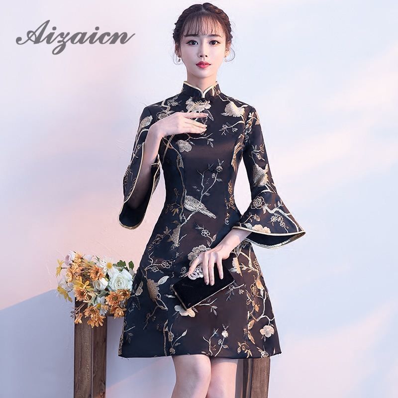 robe qipao moderne