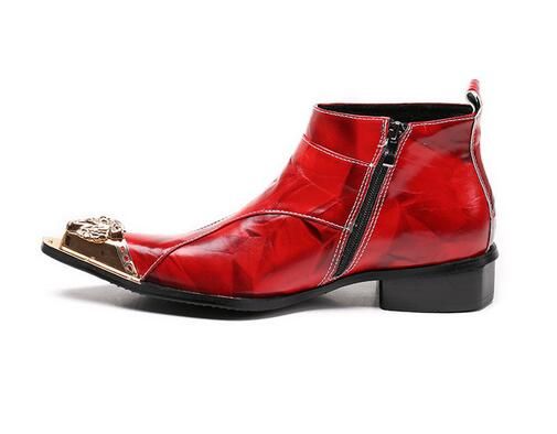 bottillon rouge homme