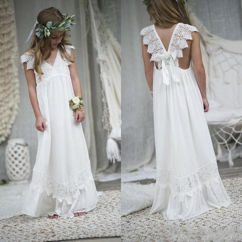 simple flower girl dress