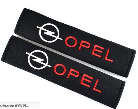 Housse de protection de ceinture de sécurité avec logo Opel