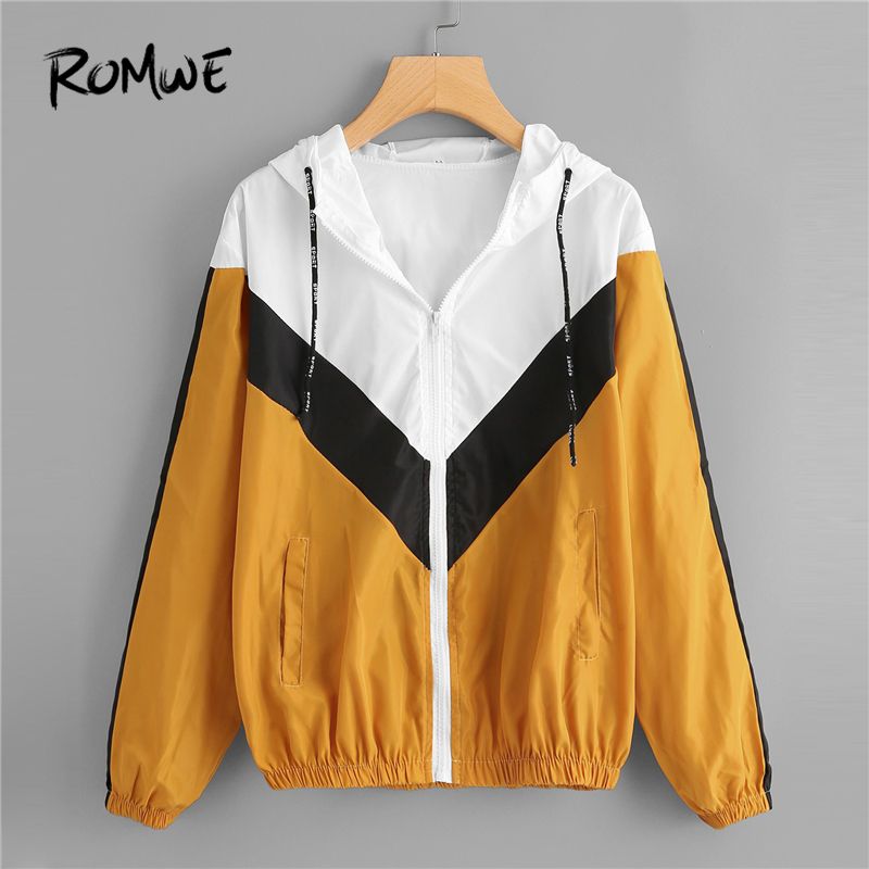 romwe zip up hoodie