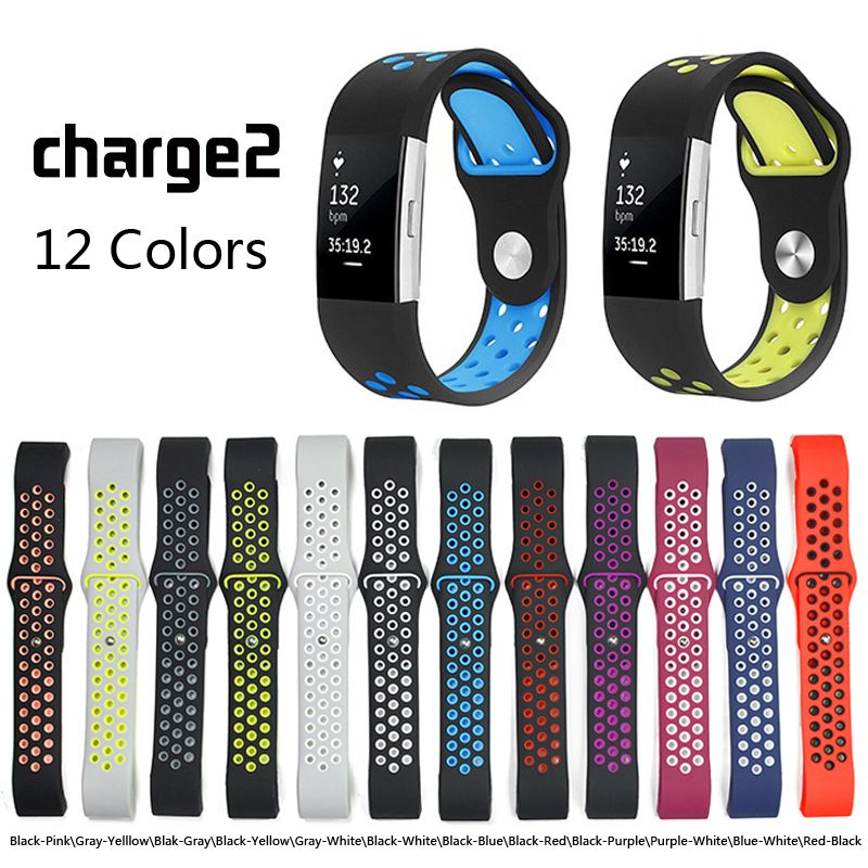Fitbit Charge 2 Bands Silicone Bracelet Strap Replacement Band Fitbit Charge 2