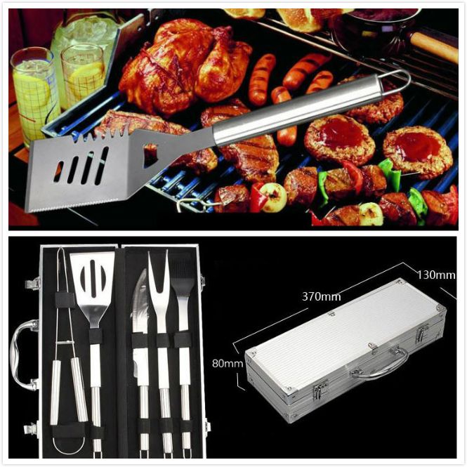2021 Portable Stainless Steel Outdoor Roast Fish Cooking BBQ Utensil