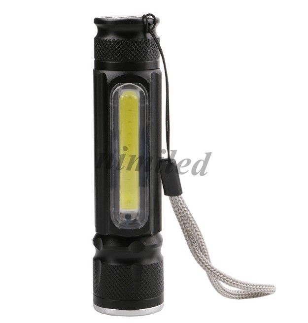 Main Cob LED USB Aimanté Stylo Clip Lampe de Poche Camping Travail Luminaire