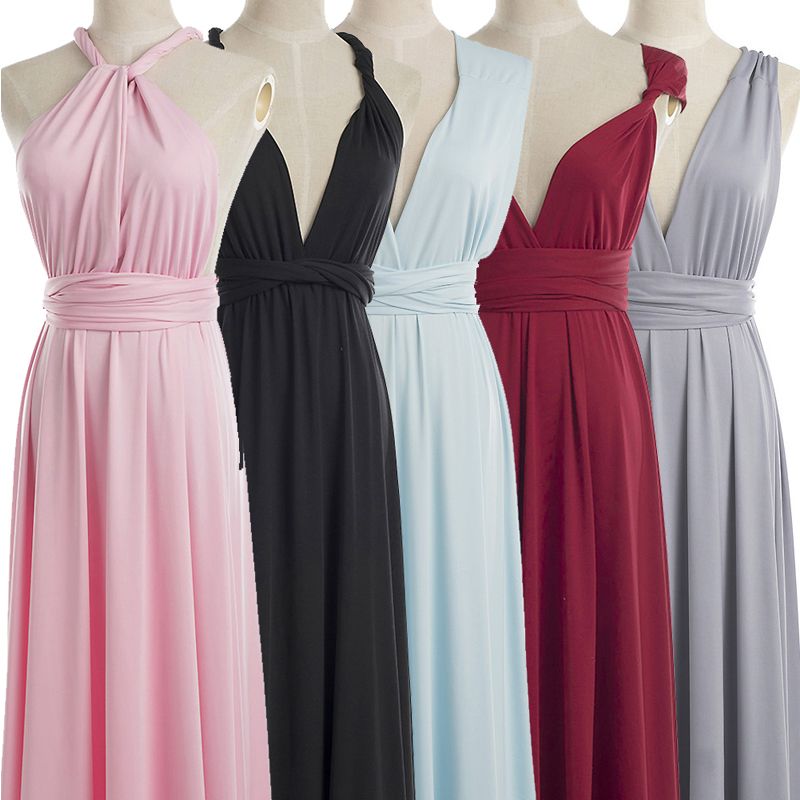 multicolor bridesmaid dresses