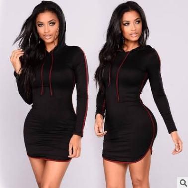 sexy hoodie dress