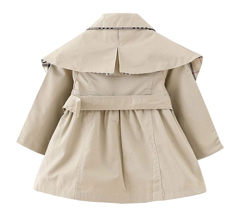 Acheter Baby Girls Trench Coat Avec Nœud Papillon Et Ceinture A La Ceinture Printemps Printemps Mode Vierge Veste Hiver Capote Cape Cape De 67 Du Mybaby929 Fr Dhgate Com