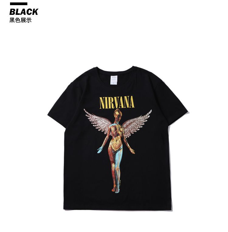 nirvana angel tee