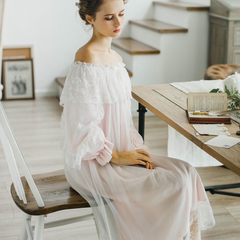 cotton lace nightdress