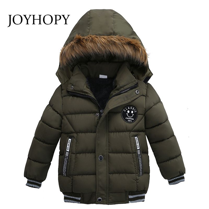 New Children Winter Kids Clothes Warm Parkas Boys Jacket Thicken Coat ...