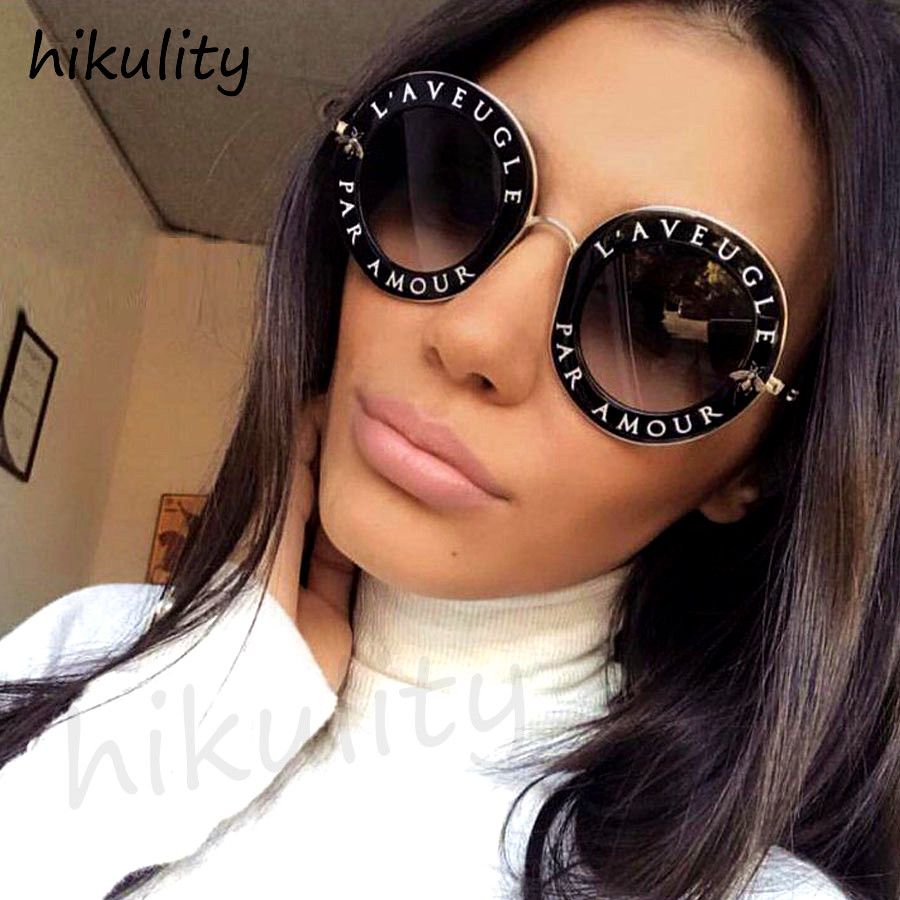 Peregrinación Actor Sí misma con la Carta de abeja linda ronda gafas de sol de las mujeres 2018 señoras de Peregrinación Actor Sí misma con la Carta de abeja linda ronda gafas de sol de las mujeres 2018 señoras de