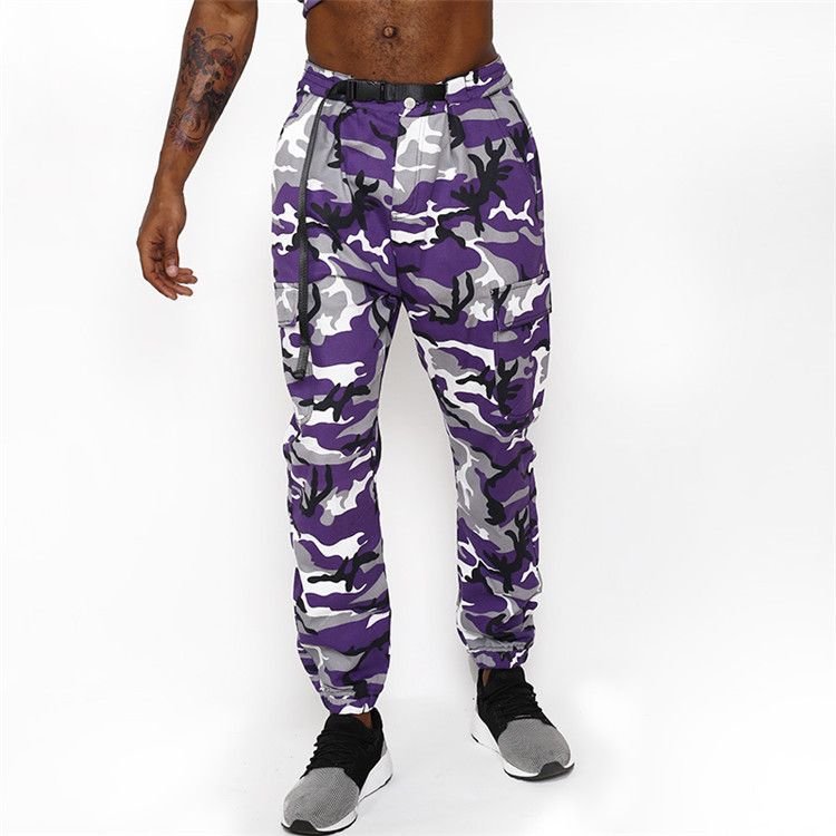 Camouflage Man Cargo Pants Custom 