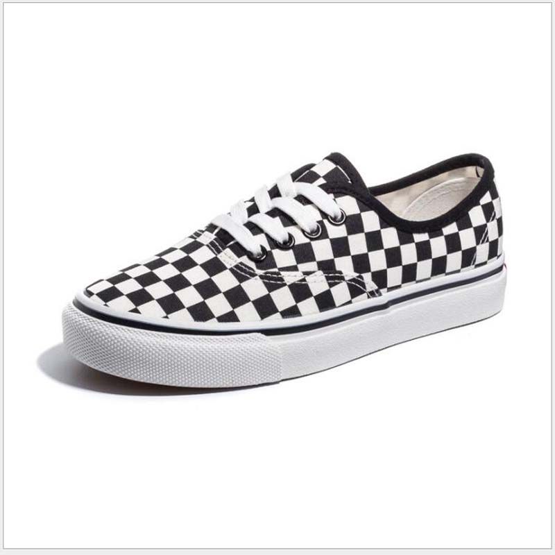 girls checkered shoes