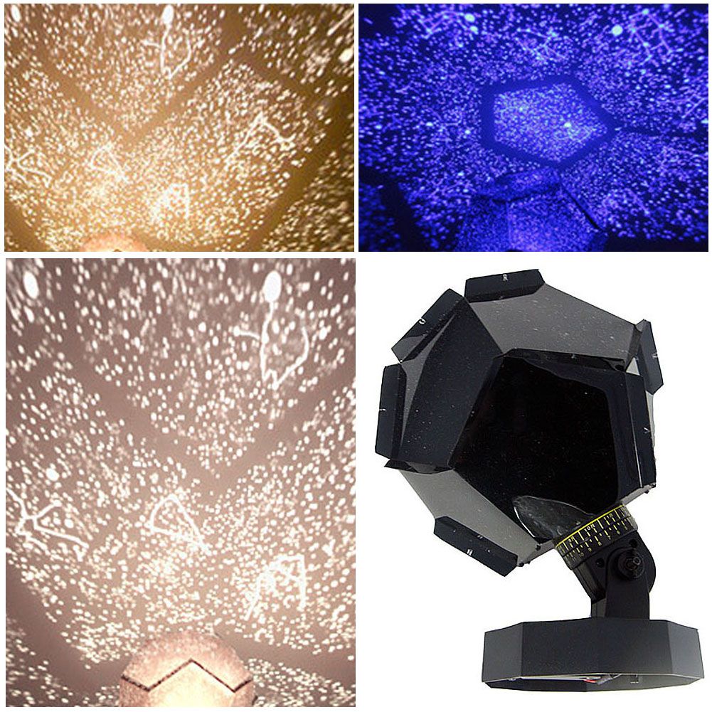 2019 Led Star Astro Sky Projection Cosmos Night Lights Projector Starry Romantic Home Bedroom Decoration Lighting Kid S Gift Galaxy Laser Light From