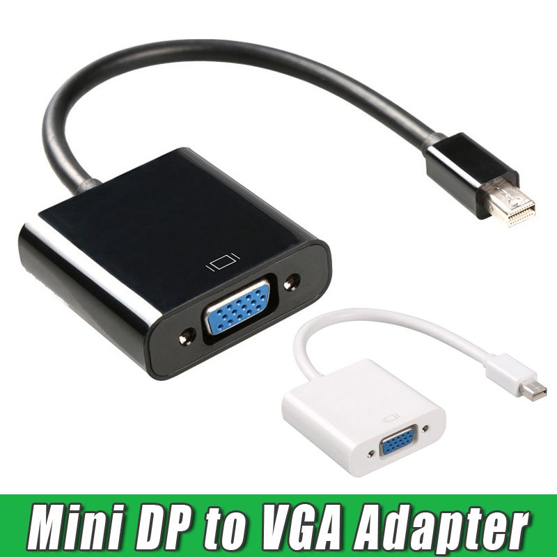 1080P Mini DisplayPort Thunderbolt 2 to VGA Audio Cable for iMac Mini DP to VGA