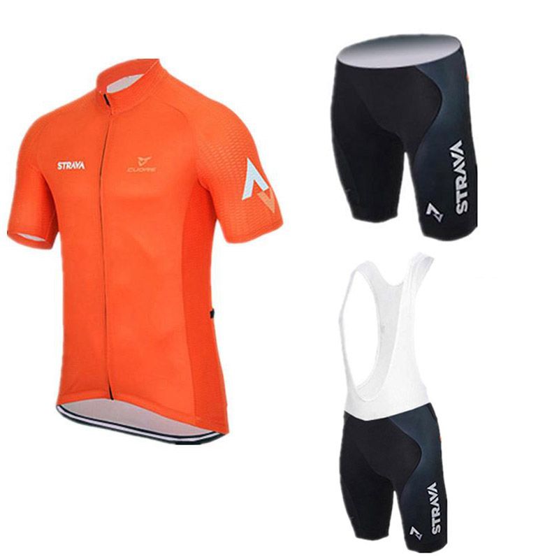 Cycling Road Bike Short Sleeve Clothing Set Bicycle Men Jersey Bib Shorts
