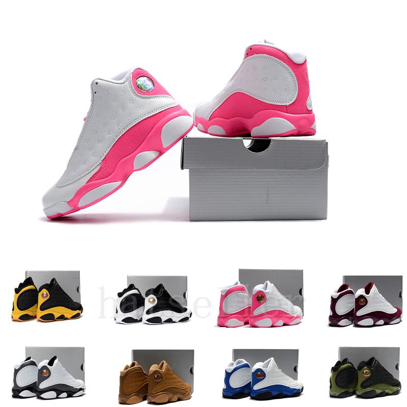 pink basketball shoes for kids