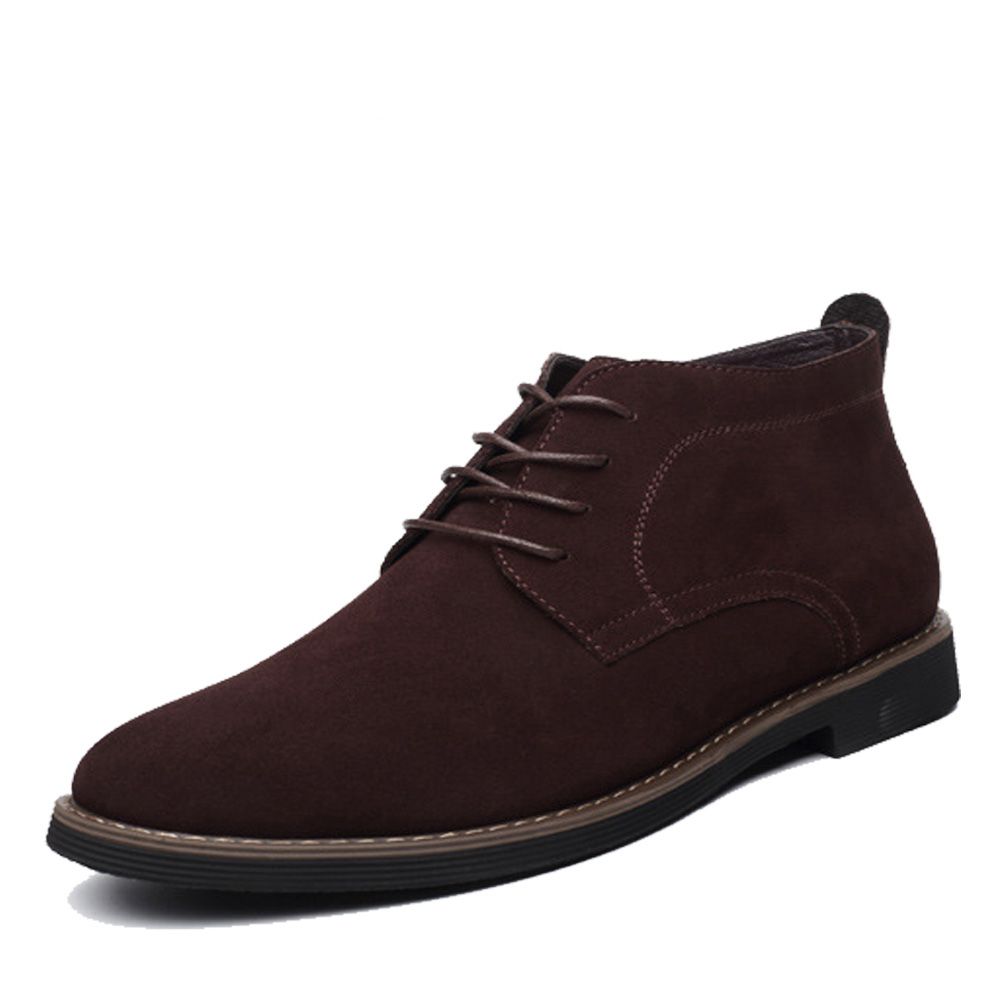 bottes daim homme
