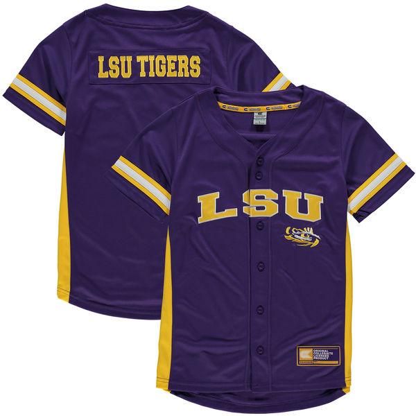 custom lsu baseball jersey