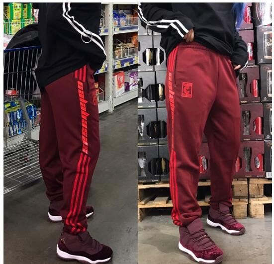 calabasas pants red