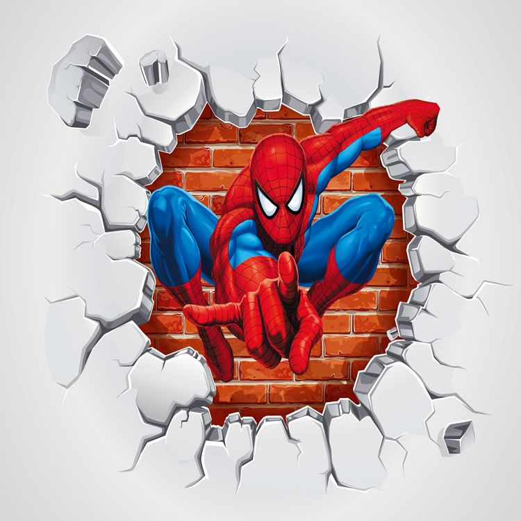 Arkadi 3d Superman Spiderman Wallpaper