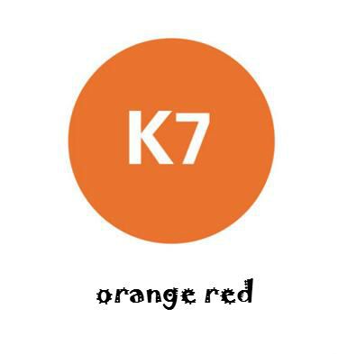 orange red