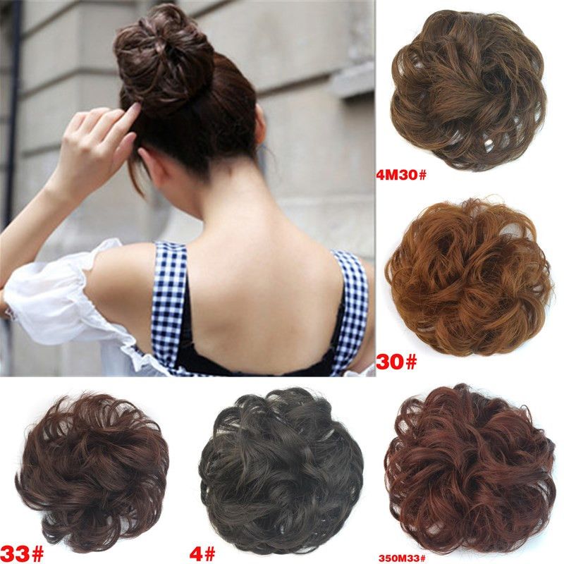 Sale Women Fashion Synthetic Hair Chignon Natural Hair Bun