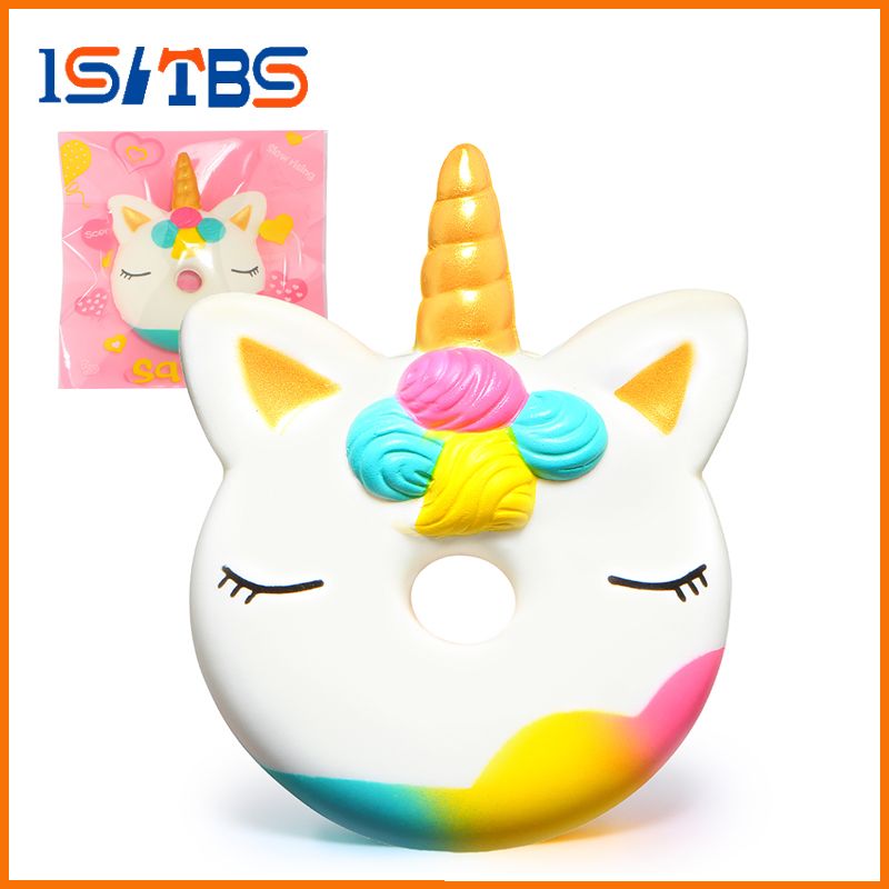 unicorn donut squishy