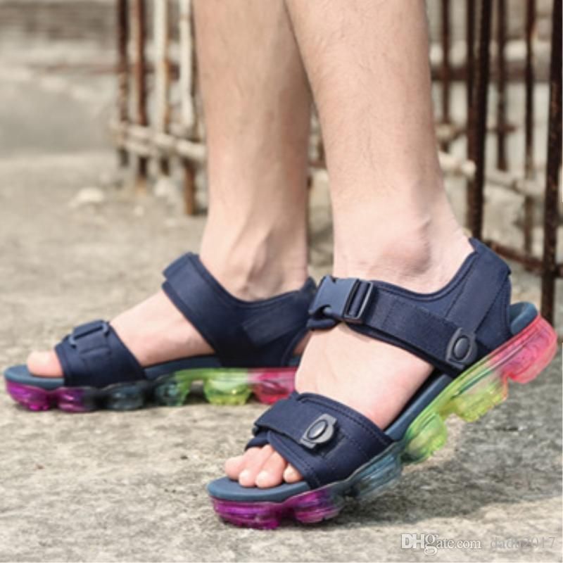 Zapatos casuales de verano Sandalias Vapormax Chanclas de corcho Sandalias Zapatillas deportivas de verano