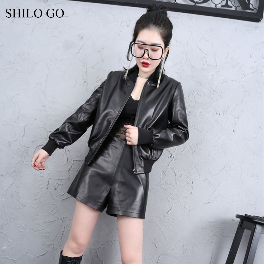 leather coat in rain