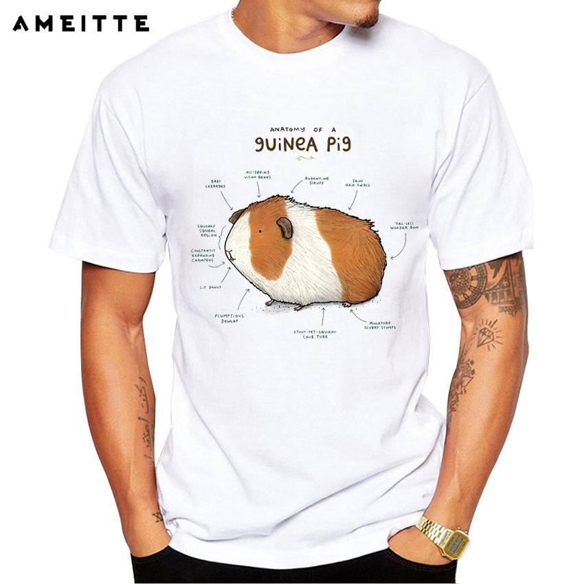 Acheter Anatomie Dun T Shirt Cochon Dinde Drole Dete Hommes Casual Lettres Imprime T Shirt De Haute Qualite Style Geek Tops Male Tee Vetements De 2 Du Cozyroam Fr Dhgate Com