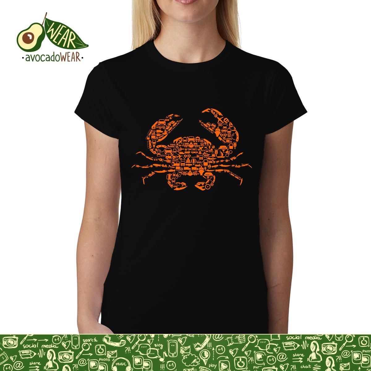 cool crab shirt